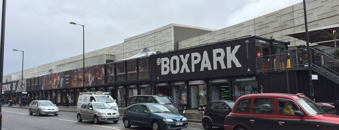 BOXPARK Shoreditch is one of London.