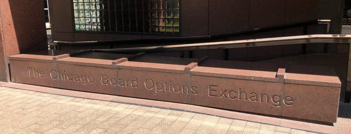 Chicago Board Options Exchange is one of Чикаго.