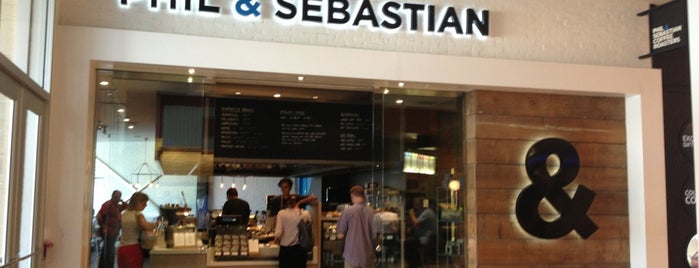 Phil & Sebastian Coffee Roaster is one of Tempat yang Disukai Nydia.