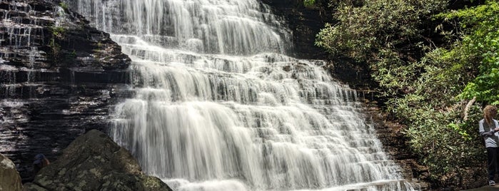 Benton Falls is one of Great Hiking in SE Tennessee.