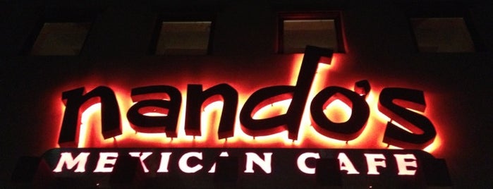 Nando's Mexican Cafe is one of I'm Christa H. and I approve this venue..