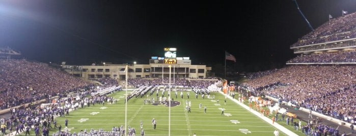 Bill Snyder Family Stadium is one of NCAA Division I FBS Football Stadiums.