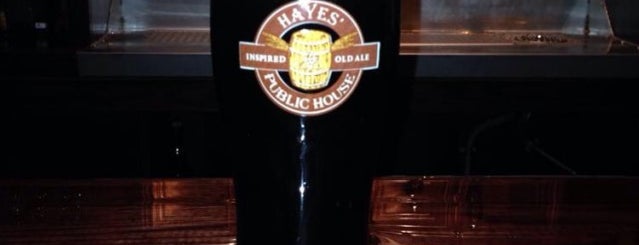 Hayes' Public House is one of Minnesota Brews.