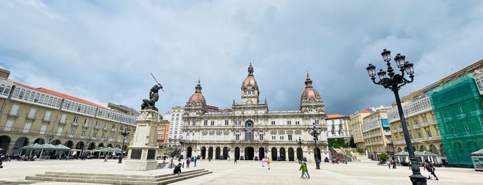 Praza de María Pita is one of Guide to A Coruña's best spots.