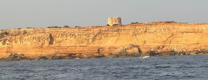 Illa de s'Espalmador is one of [Formentera].