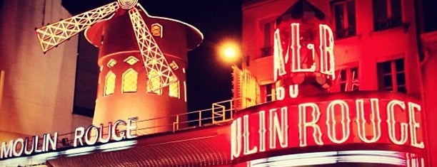 Moulin Rouge is one of Parijs.