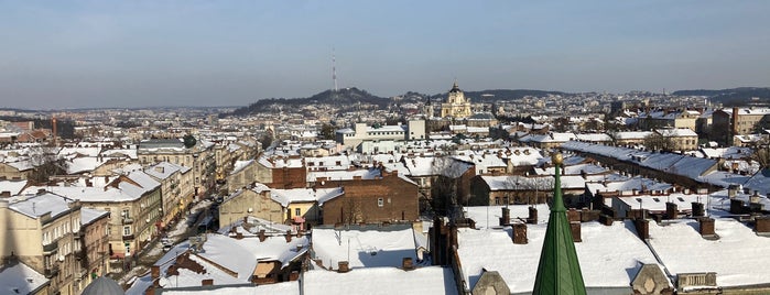 Оглядовий майданчик церкви Ольги та Єлизавети is one of Львов ист. места.