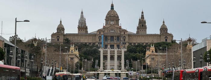 Palece of Montjuic - Barcelona is one of Španělsko.