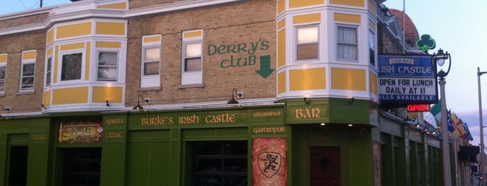 Burke's Irish castle is one of Grab a Bite NOW food reviews.