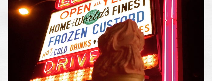 Leon's Frozen Custard is one of Mission: Frozen Custard.