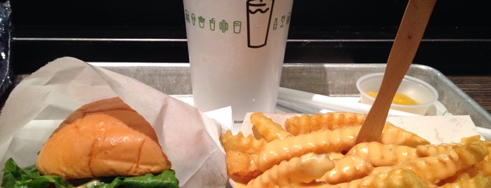 Shake Shack is one of NYC Downtown.
