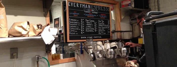 Everyman Espresso is one of Work Cafés.