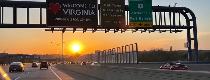 Virginia/Maryland/District of Columbia Border is one of Alexandria.