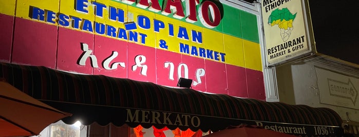 Merkato Ethiopian Restaurant is one of Little Los Angeles.