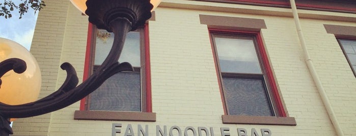 Fan Noodle Bar is one of this week.