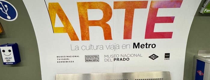 Metro Estación del Arte is one of Metrôs & Trens.