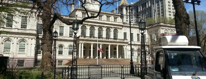 New York City Hall is one of New York City.