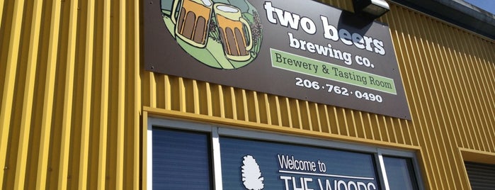 Two Beers Brewing Company is one of Seattle Breweries.