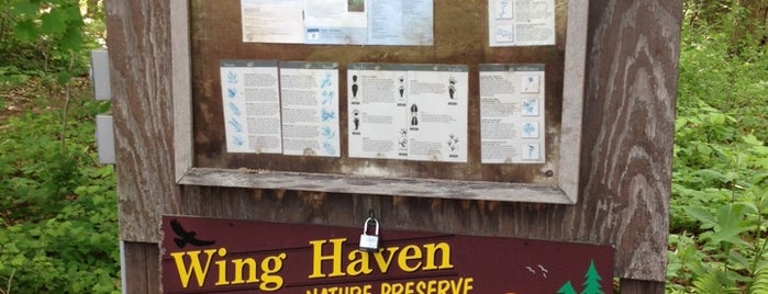 Wing Haven Nature Preserve is one of Acres Land Trust Preserves.