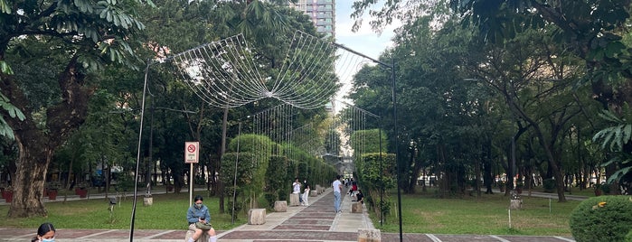 Benavides Park (Lover's Lane) is one of Inside UST.