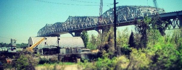 Huey P. Long Bridge is one of NOLA.