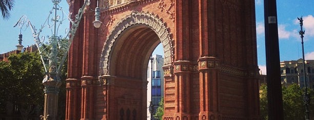 Триумфальная арка is one of Barcelona - Best Places.