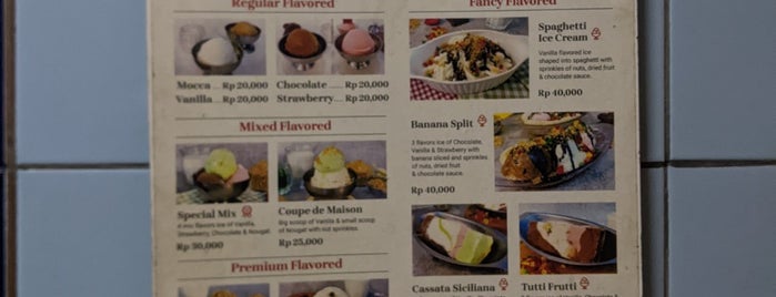 Ragusa Es Italia Restaurant & Ice Cream is one of Where to Eat in Jakarta.