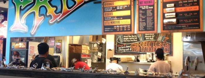 Freebirds World Burrito is one of Lugares favoritos de Charles.