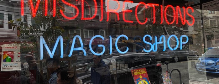 Misdirections Magic Shop is one of Bay Area Fun.