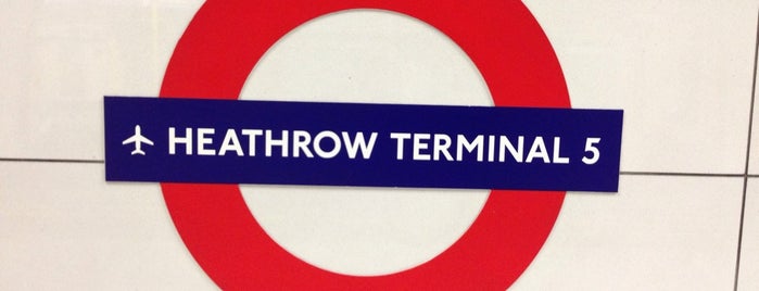 Heathrow Terminal 5 London Underground Station is one of Laracon US 2018.