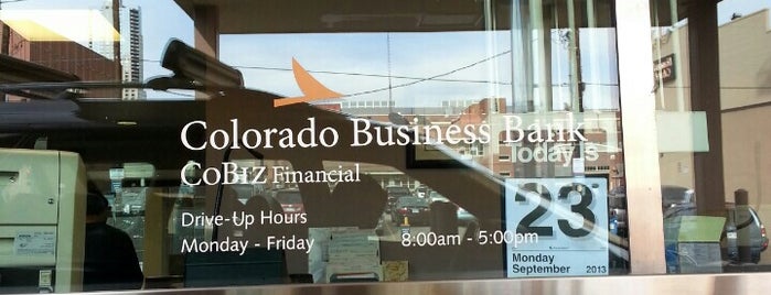 Colorado Business Bank is one of Nicholas Dematteis.
