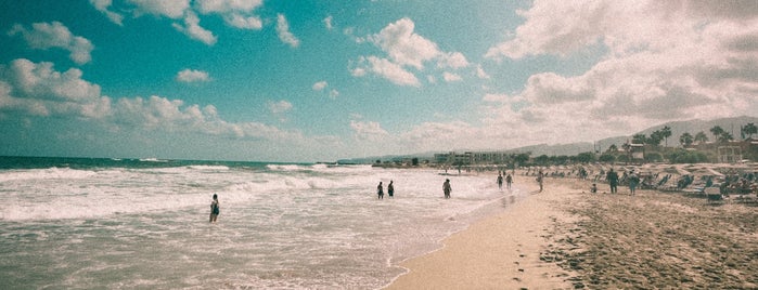 Malia Beach is one of Crete.