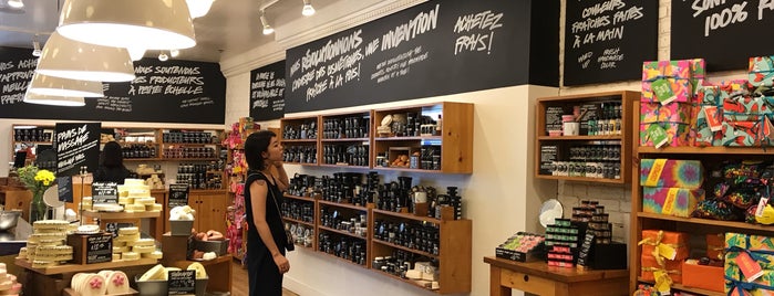 LUSH is one of montreal.