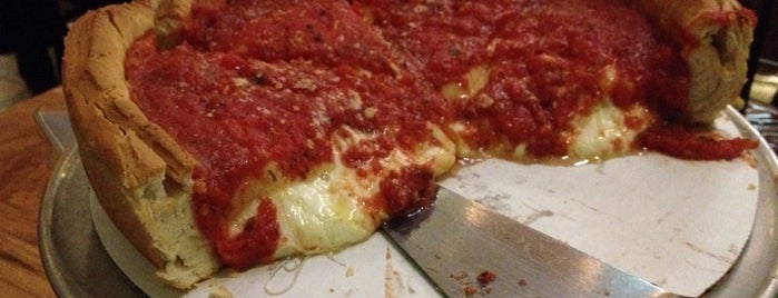 Giordano's is one of Chicago favorites.