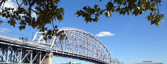 Purple People Bridge is one of Cincinnati.