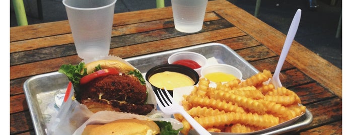 Shake Shack is one of good spots.