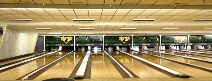 Hillcrest Lanes is one of places.