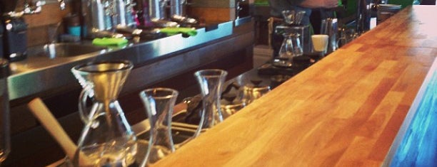 perq coffee bar is one of สถานที่ที่ leslie ถูกใจ.
