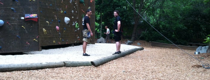 The Climbing Wall is one of Charleston.