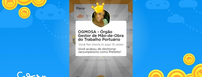 OGMOSA - Órgão Gestor de Mão-de-Obra do Trabalho Portuário is one of Prefeito.