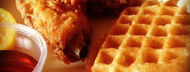 Home of Chicken and Waffles is one of Must Eat and Drink in Oakland, CA..