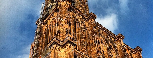 Strazburg Notre Dame Katedrali is one of Alsace.