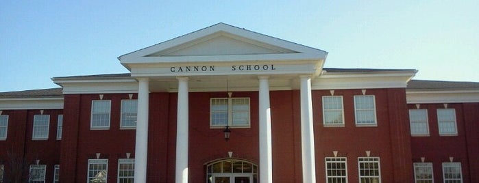 Cannon School is one of Locais curtidos por Kelly.