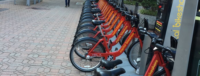 Capital Bikeshare - 21st & M St NW is one of CaBi.