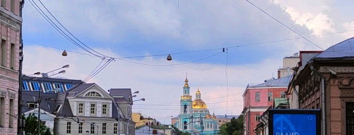 Старая Басманная улица is one of Мск.