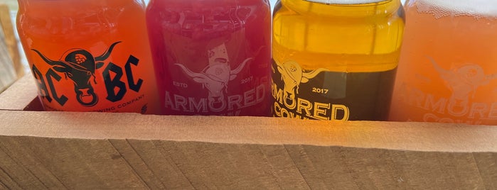 Armored Cow Brewing is one of Charlotte Beer.