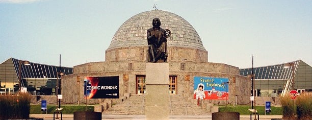 Adler Planetarium is one of Chicago.