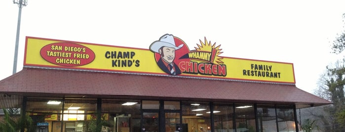 Champ Kind's Whammy Chicken is one of RESTURANTS.