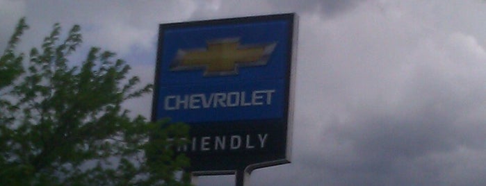 Friendly Chevrolet Fridley is one of สถานที่ที่ Harry ถูกใจ.