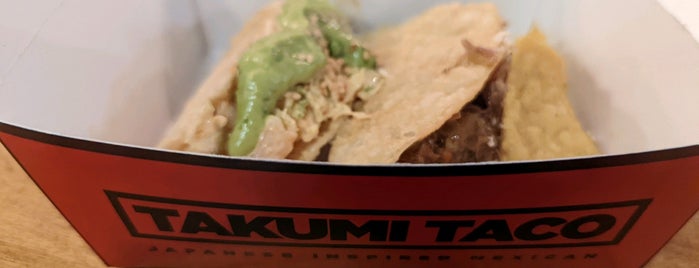 Takumi Taco is one of What am I going to do about lunch in this area.